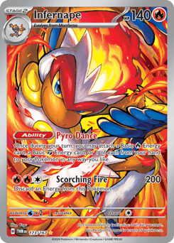 Infernape Twilight Masquerade card