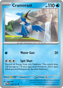 Cramorant Twilight Masquerade card