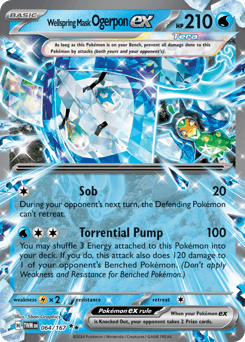 Wellspring Mask Ogerpon ex Twilight Masquerade card