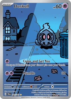 Duskull Shrouded Fable card