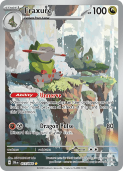 Fraxure Shrouded Fable card