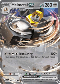 Melmetal ex Stellar Crown card