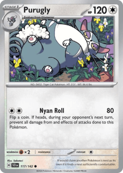 Purugly Stellar Crown card
