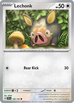 Lechonk Stellar Crown card
