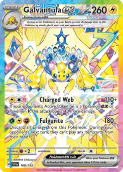 Galvantula ex Stellar Crown card