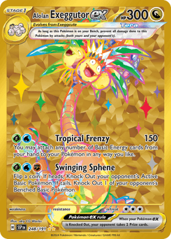 2024 Surging Sparks Alolan Exeggutor ex #248