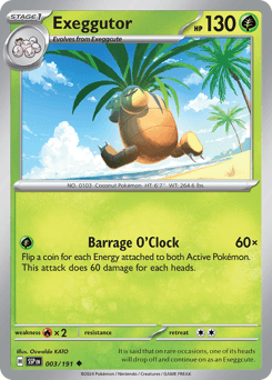 2024 Surging Sparks Exeggutor #3