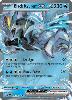 2024 Surging Sparks Black Kyurem ex #48