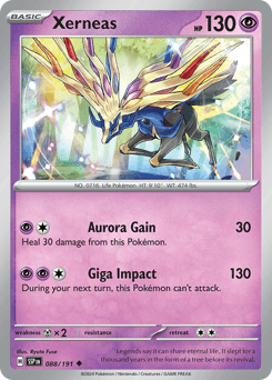 2024 Surging Sparks Xerneas #88