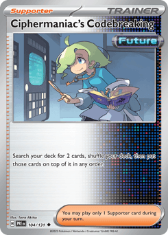 Ciphermaniac's Codebreaking Prismatic Evolutions card