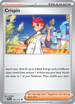 Crispin Prismatic Evolutions card