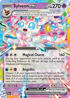 Sylveon ex Prismatic Evolutions card