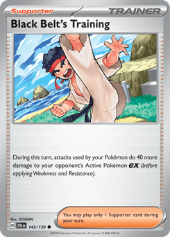 Black Belt's Training Journey Together card