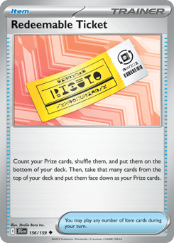 2025 Journey Together Redeemable Ticket #156