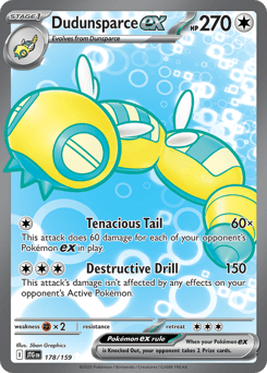 2025 Journey Together Dudunsparce ex #178