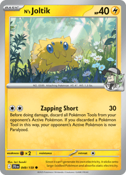 2025 Journey Together N's Joltik #49