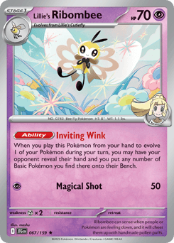 Lillie's Ribombee Journey Together card