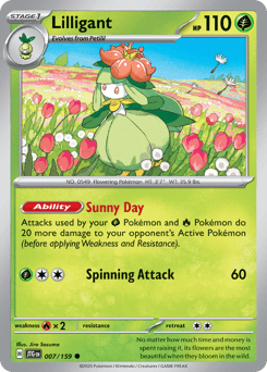 2025 Journey Together Lilligant #7