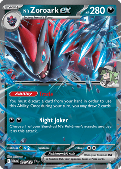 2025 Journey Together N's Zoroark ex #98