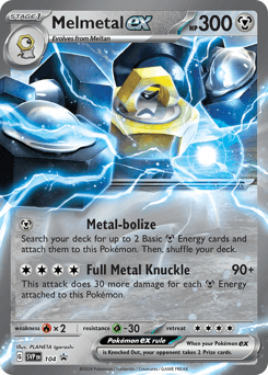 Melmetal ex Scarlet & Violet Black Star Promos card
