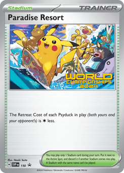 Paradise Resort Scarlet & Violet Black Star Promos card
