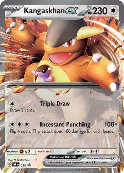 Kangaskhan-EX Scarlet & Violet Black Star Promos card