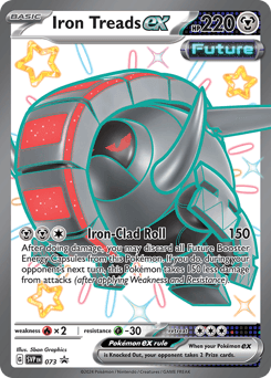 2023 Scarlet & Violet Black Star Promos Iron Treads ex #73