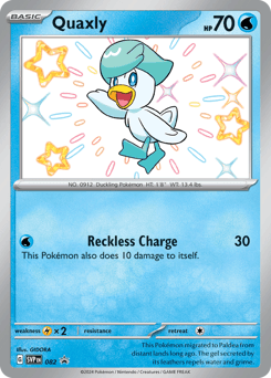 Quaxly Scarlet & Violet Black Star Promos card