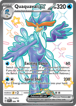 Quaquaval ex Scarlet & Violet Black Star Promos card
