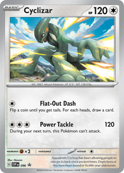 Cyclizar Scarlet & Violet Black Star Promos card