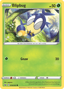 Blipbug Sword & Shield card