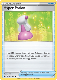 Hyper Potion Sword & Shield card