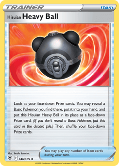 2022 Astral Radiance Hisuian Heavy Ball #146