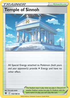 2022 Astral Radiance Temple of Sinnoh #155