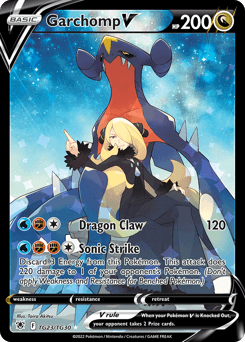 Garchomp V Astral Radiance Trainer Gallery card