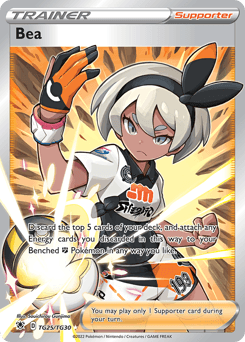 Bea Astral Radiance Trainer Gallery card