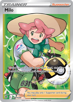 Milo Astral Radiance Trainer Gallery card