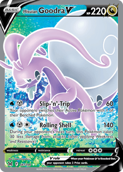 2022 Lost Origin Hisuian Goodra V #187