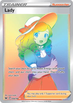 Lady Lost Origin card