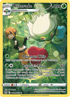 Roserade Lost Origin Trainer Gallery card