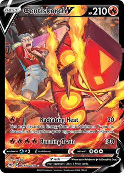 Centiskorch V Lost Origin Trainer Gallery card