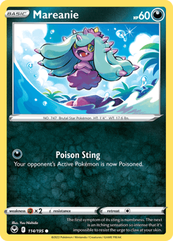 Mareanie Silver Tempest card