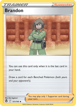 Brandon Silver Tempest card