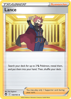 Lance Silver Tempest card