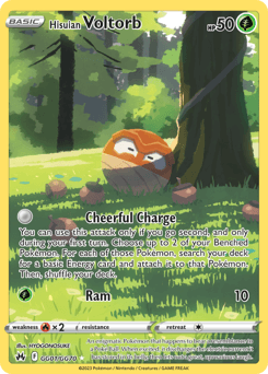 2023 Crown Zenith Galarian Gallery Hisuian Voltorb #GG01