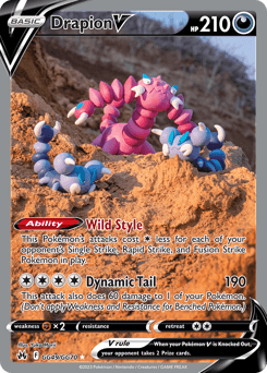 Drapion V Crown Zenith Galarian Gallery card