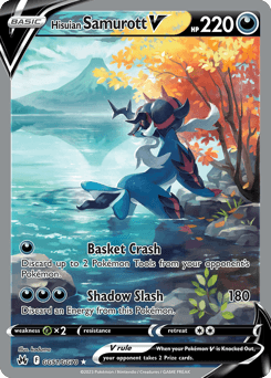 2023 Crown Zenith Galarian Gallery Hisuian Samurott V #GG51