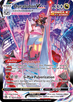 Duraludon VMAX Silver Tempest Trainer Gallery card