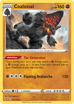 Coalossal Rebel Clash card