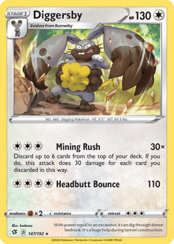 Diggersby Rebel Clash card